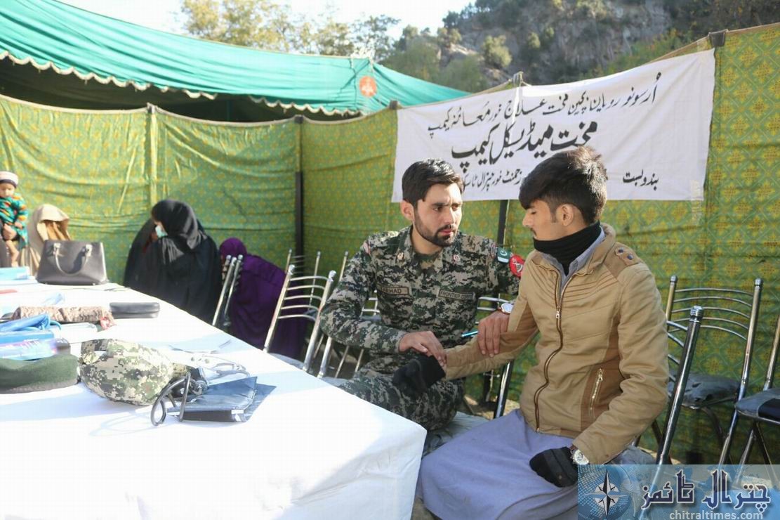 Pak Army and Chitral Scouts free medical camp3