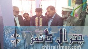Sartaj ahmad khan chitral innugurated a restaurnat3