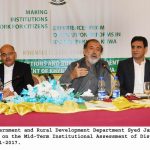 Secretary Local Govt addressing