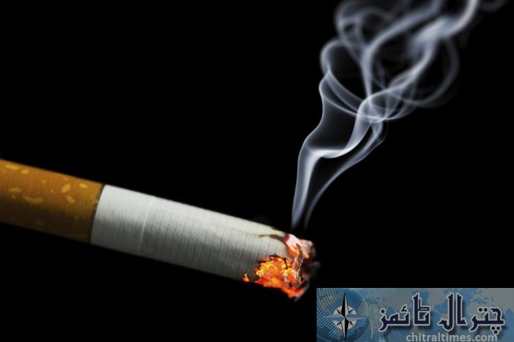 burning cigarette smoke