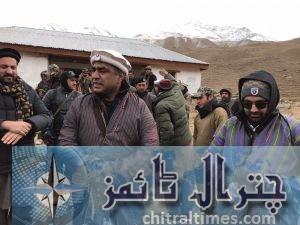 DC Chitral irshad sodher visit yarkhoon valley and broghil mastuj 2