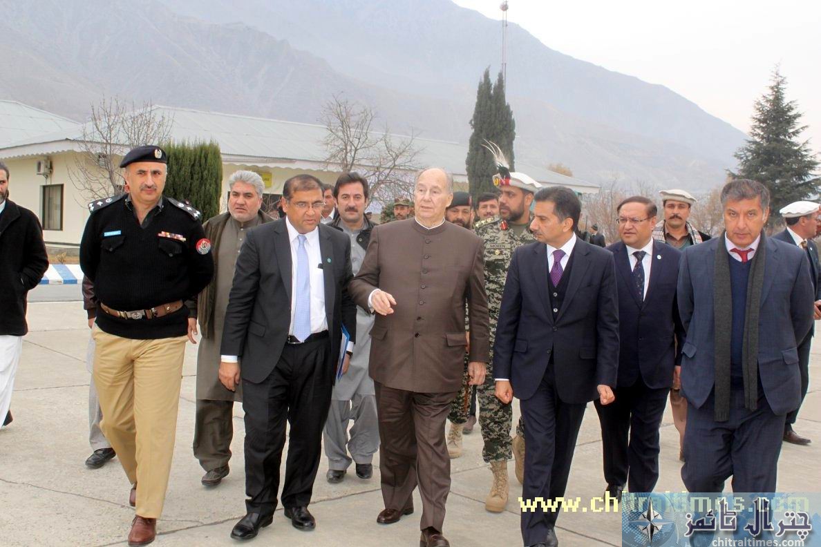 HH aga khan visit to chitral