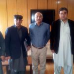 sartaj ahmad khan meet TDAP secy karachi