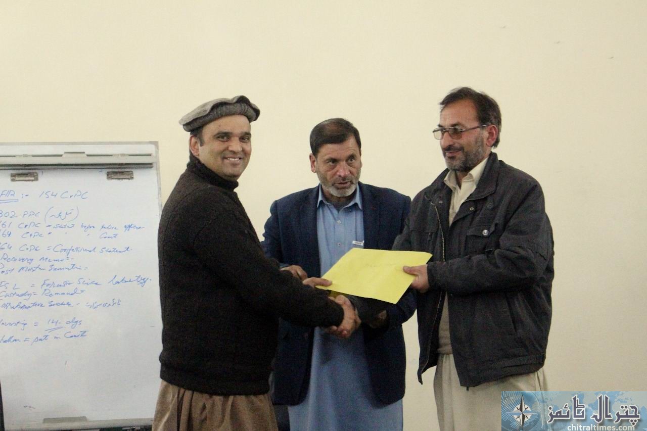 workshop on crime reporting chitral1