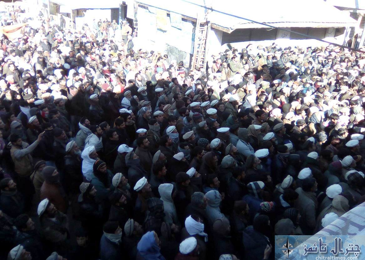 booni protest rally against PEDO chitral 2