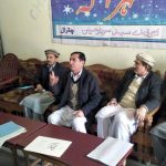 mpa sardar hussain press club chitral program