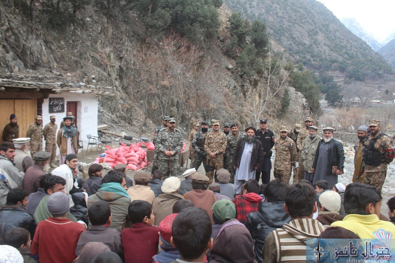Comdt Chitral scouts visit Ursoon 5