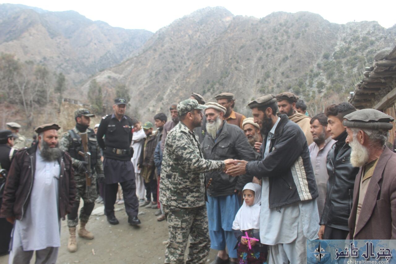Comdt Chitral scouts visit Ursoon 6