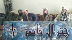 Shabir ahmad press confrence chitral2