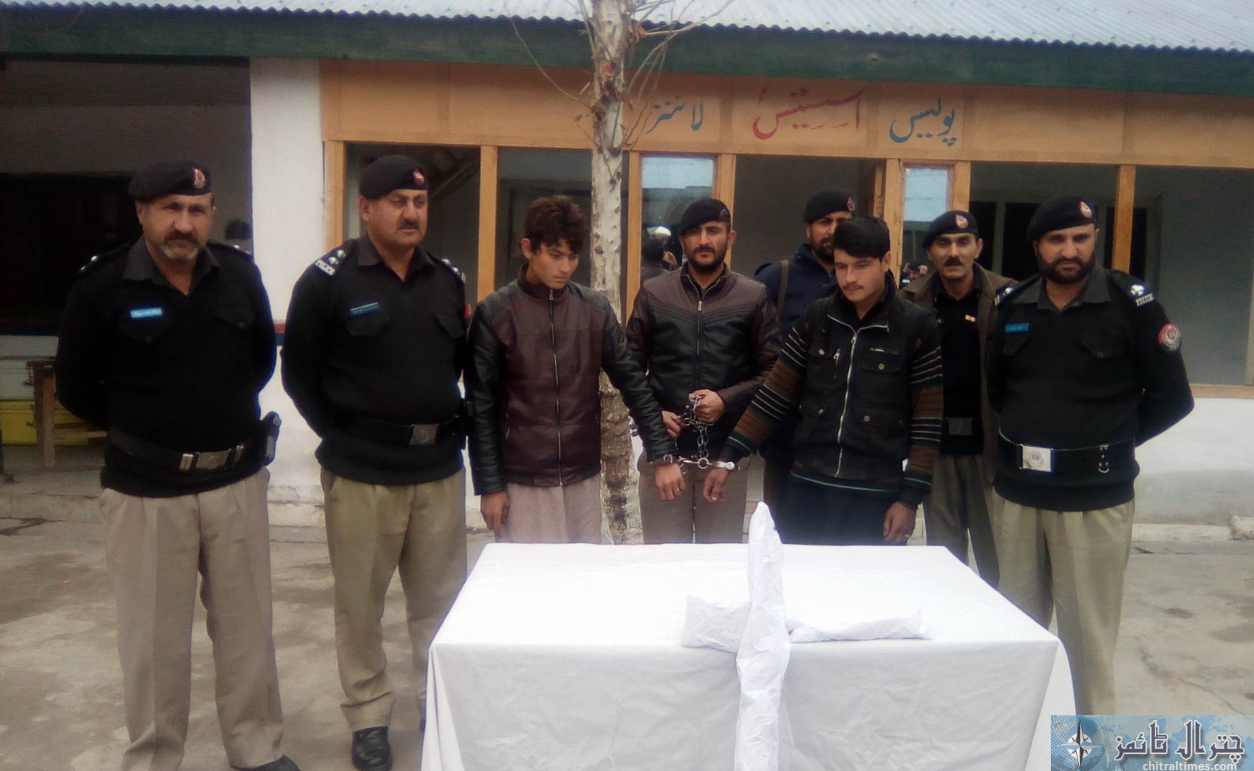 chitral police karwai thift cougt 1
