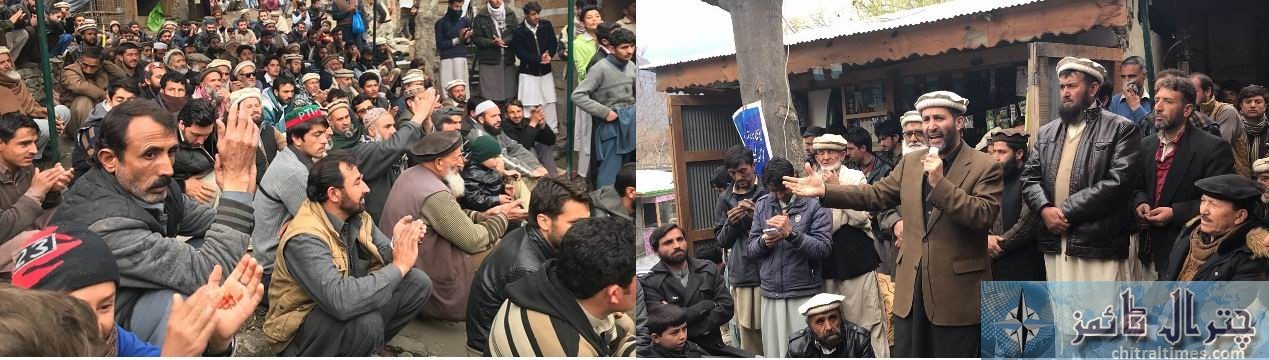 Broze protest for electricity chitral 1