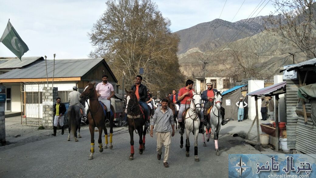 Chitral spring polo innuagurated by Dc irshad sodher