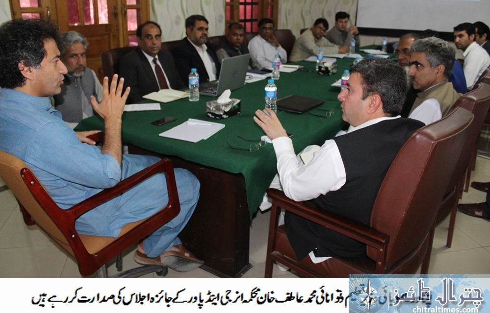 Khyber Pakhtunkhwa Minister for Education Energy Power Atif Khan R