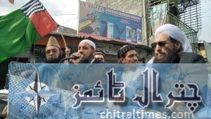 ahle sunat chitral protest in favor of Shami muslims 3