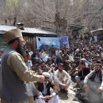 chitrali broze protest for electricity