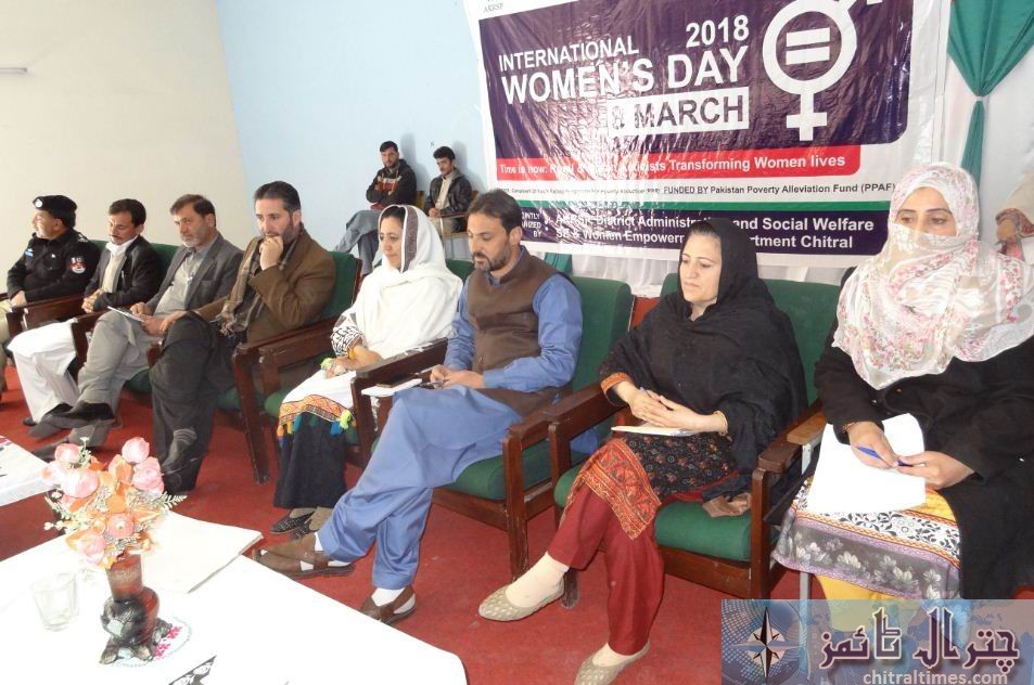 international women day chitral