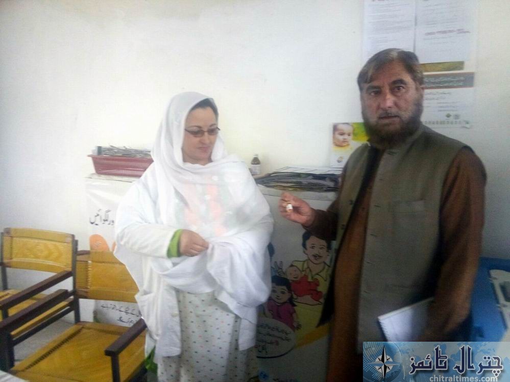 DHO Chitral polio campaign checking 1