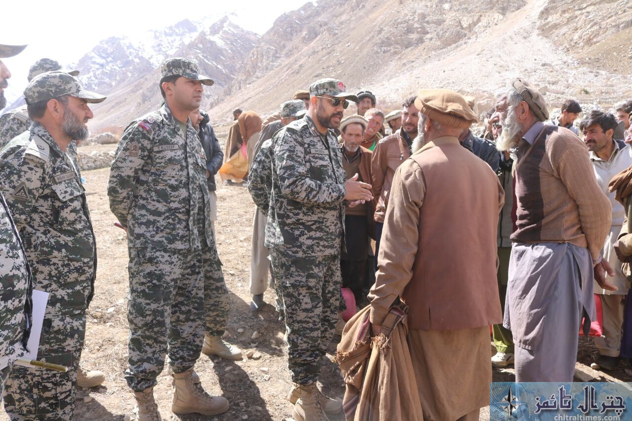 comdt chitral task force visit beghost 7