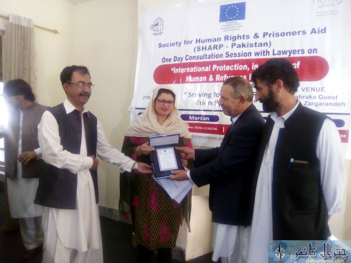 شارپ پاکستان کے زیر اہتمام چترال کے وکلاء برادری کیلئے ایک روزہ ورکشاپ
