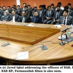 Chairman Addressing NAB KP Officers