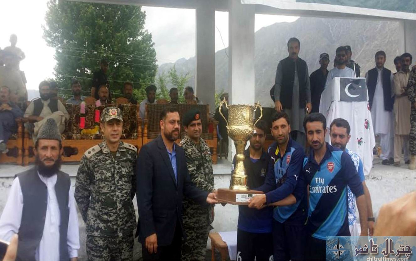 دروش، پاکستان زندہ باد فٹ بال ٹورنمنٹ اختتام پذیر، چمرکن فٹبال کلب فاتح رہی