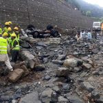 chitral heavy rain and flood washed away Chitral Peshawar road in ASHIRATE village near Lowari tunnel pic Saif ur Rehman Aziz4