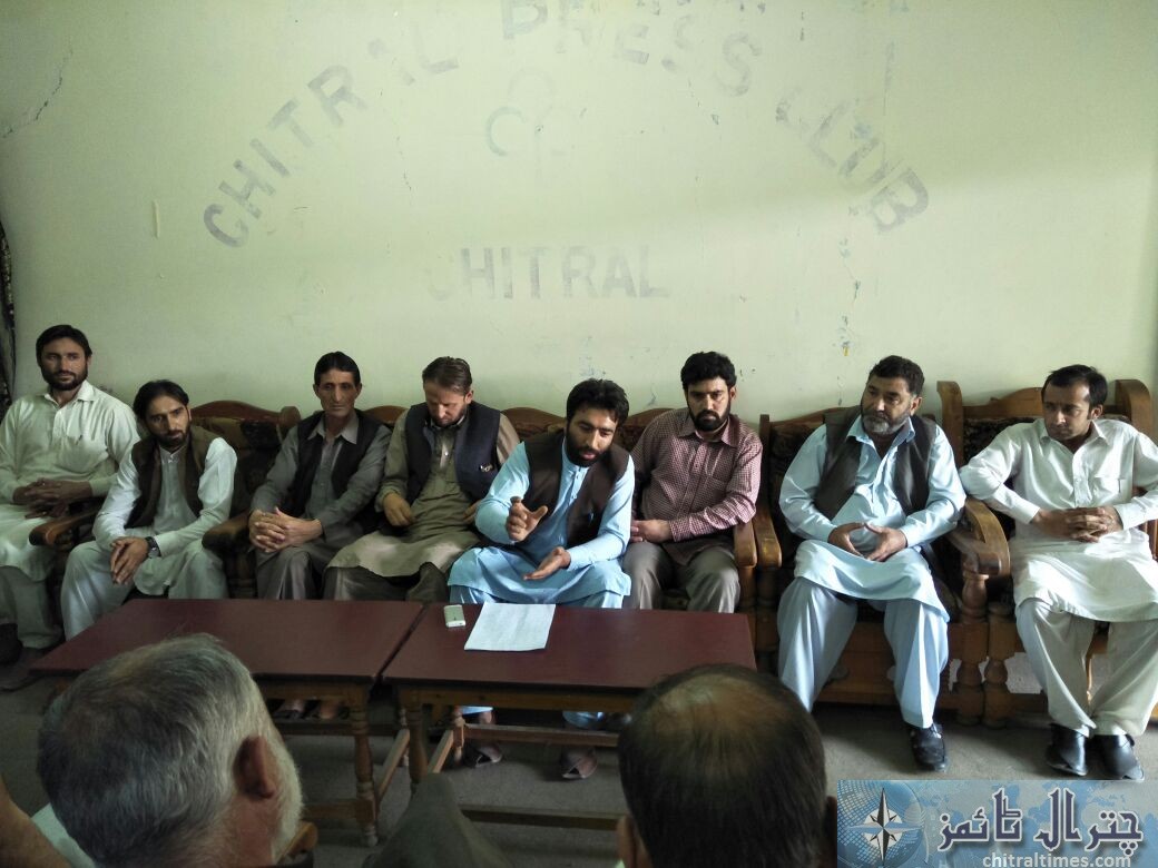 pti chitral workers press confrence 2