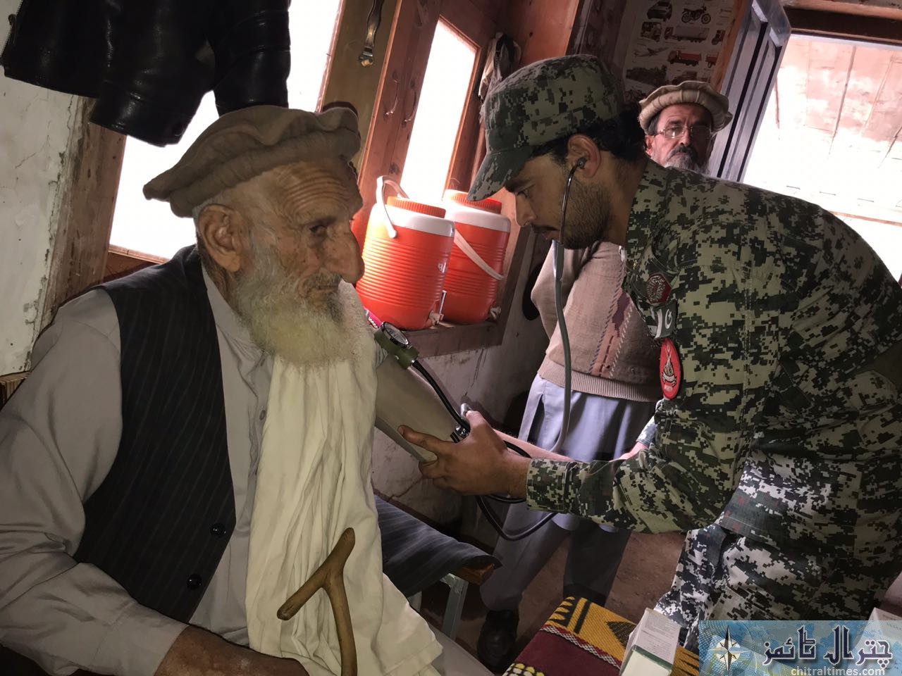 free medical camp pak army and chitral task force 17