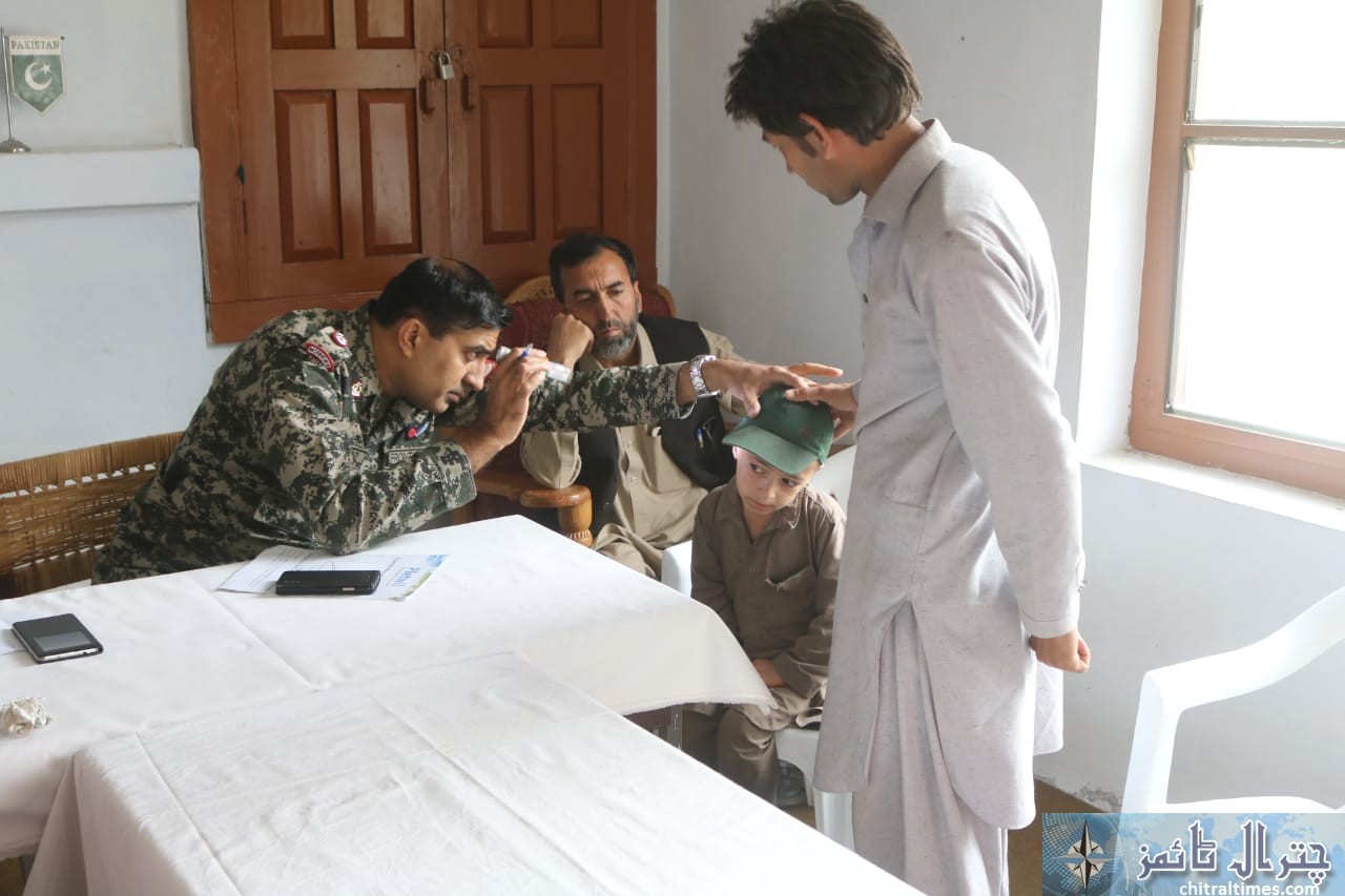 free medical camp pak army and chitral task force 3