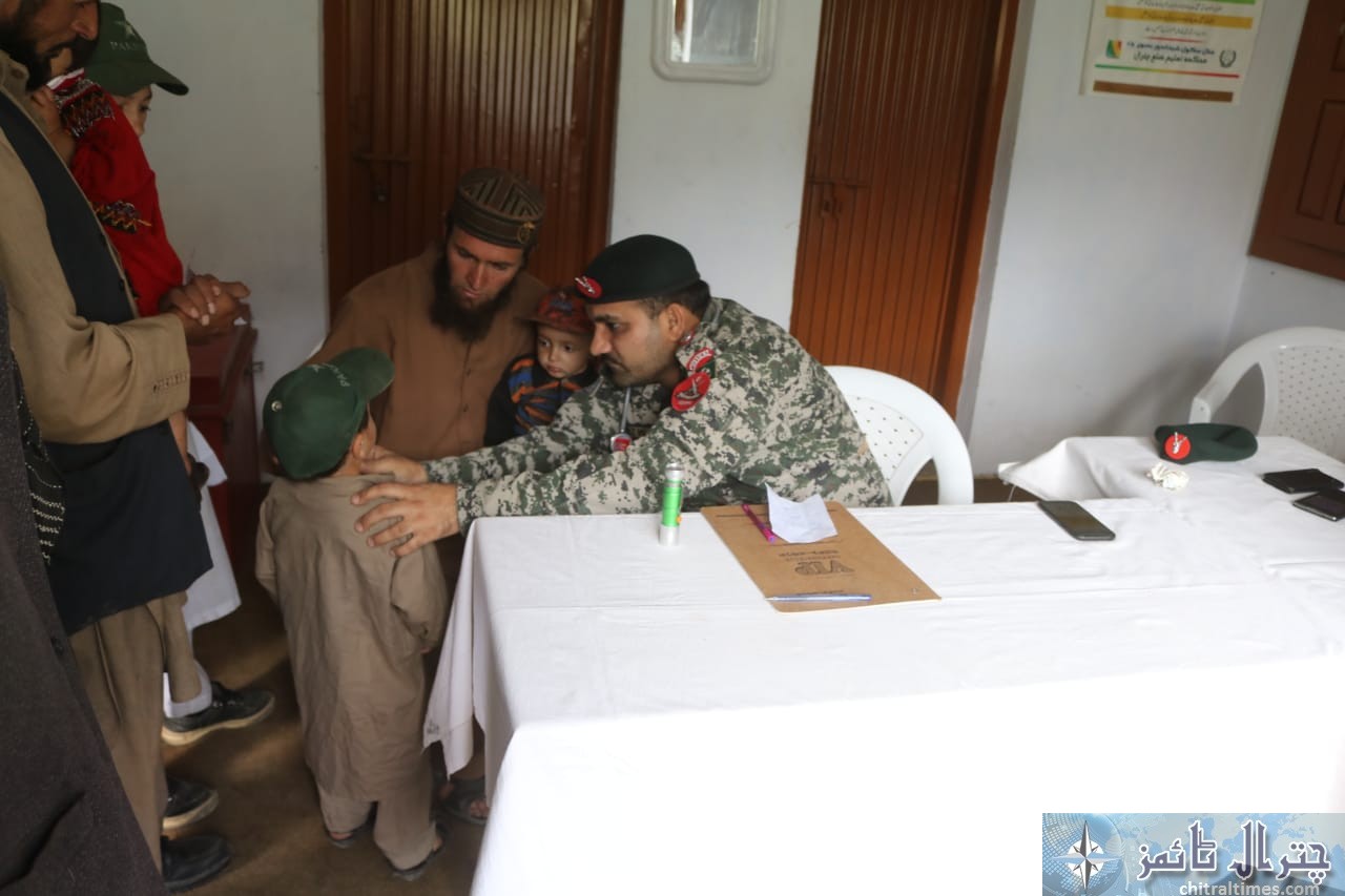free medical camp pak army and chitral task force 6