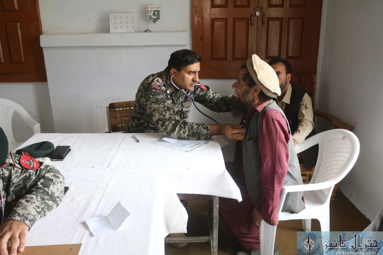 free medical camp pak army and chitral task force 8