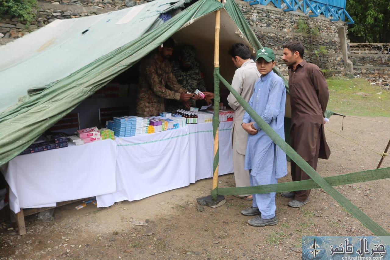 free medical camp pak army and chitral task force 9