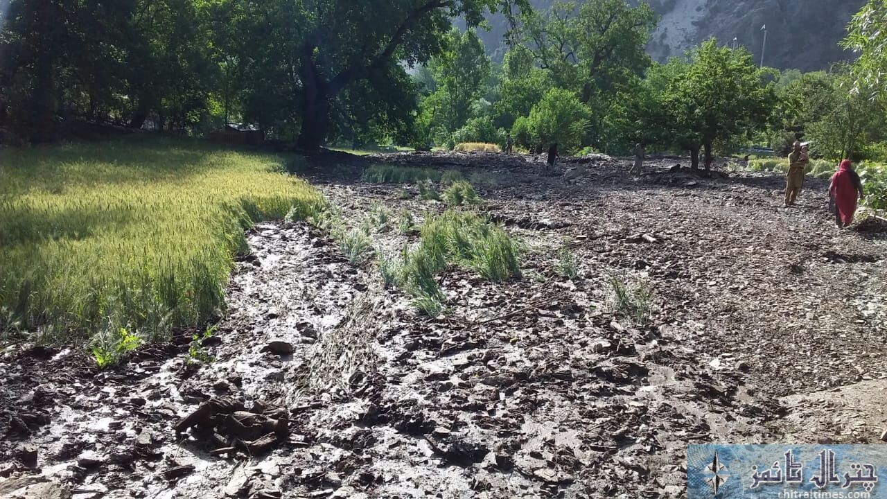 کالاش ویلی کے سیلا ب متاثرین کا آبپاشی نہروں کی بحالی کا مطالبہ