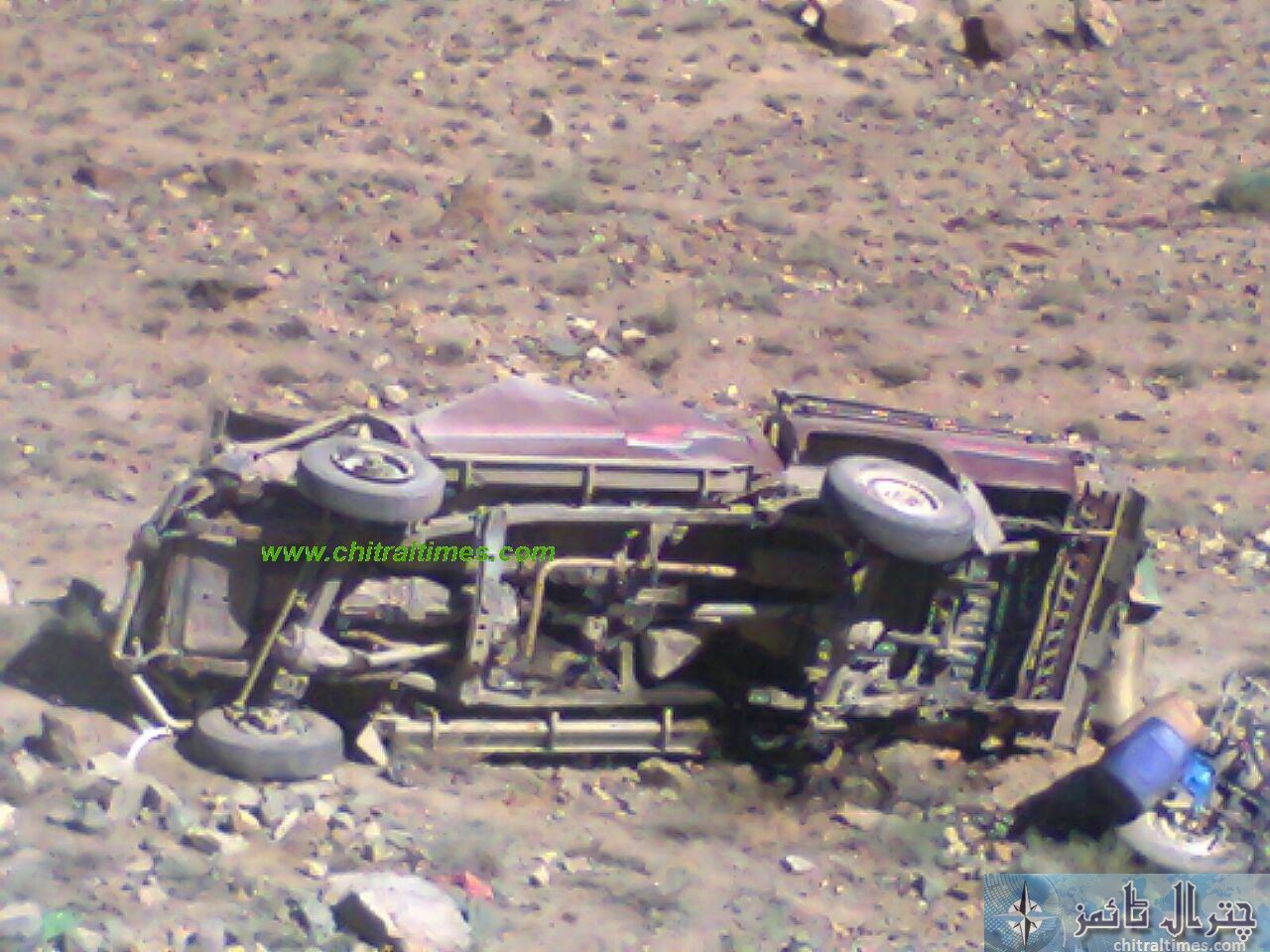 موری لشٹ کے مقام پر گاڑی حادثے میں دو افراد جان بحق ڈرائیور زخمی