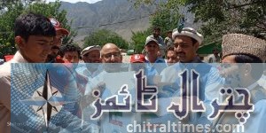 commissioner malakand zaheerul islam visit osiak flood effectees