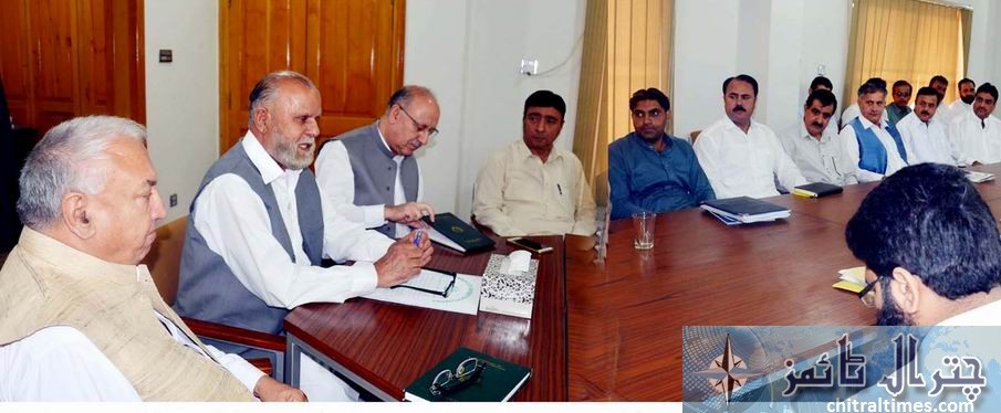 Minister for Food Haji Qalander Lodhi presides over meeting with R