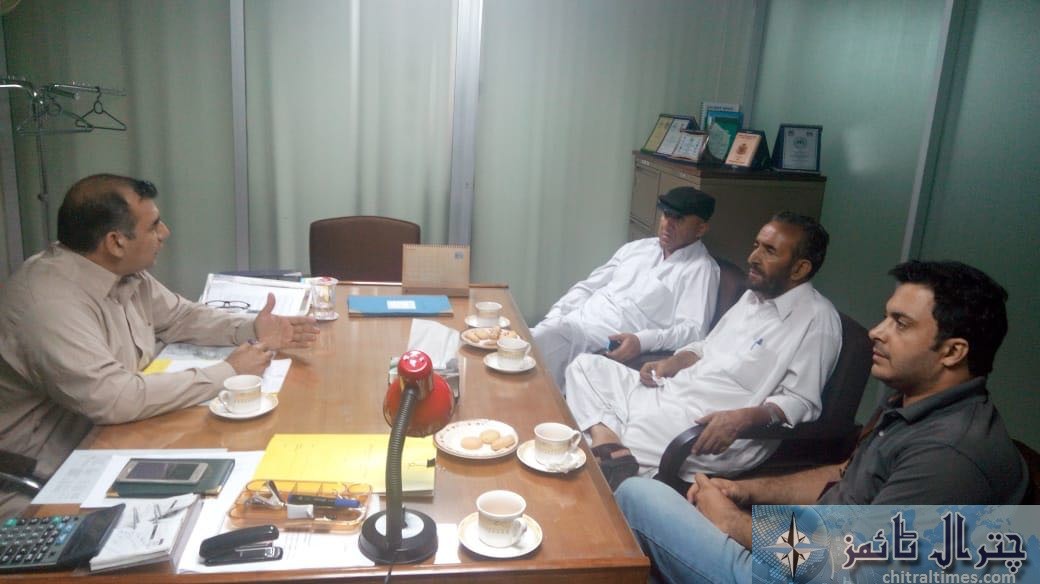 چترال چیمبر آف کامرس کے صدر سرتاج احمد خان کا SBPکے ڈپٹی چیف منیجر سے ملاقات