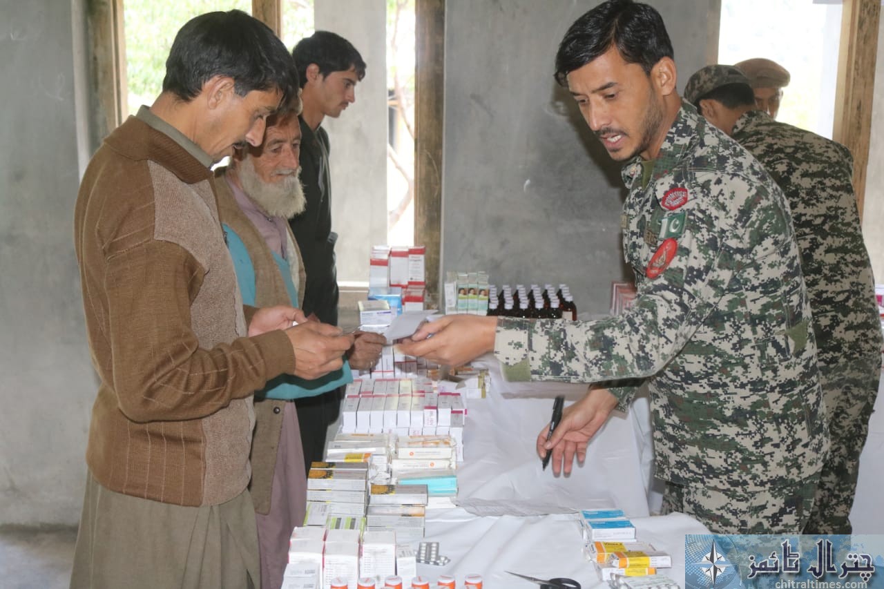 Chitral scouts free medical camp drosh 16
