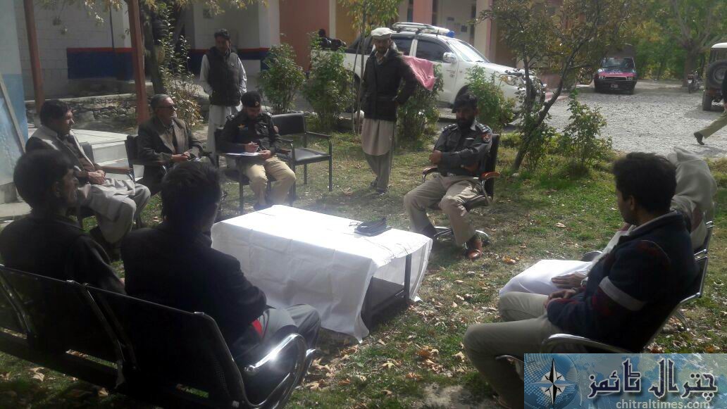 chitral police plc meeting2