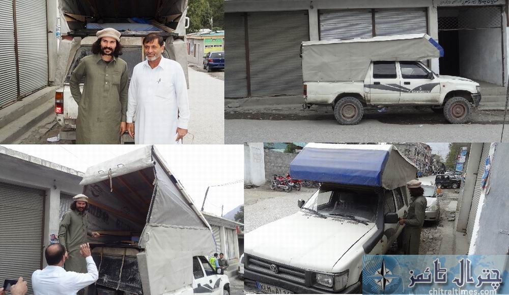 germon tourist reached chitral by road