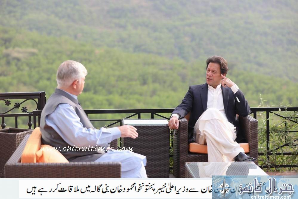 CM kp meets with Prime Minister of Pakistan