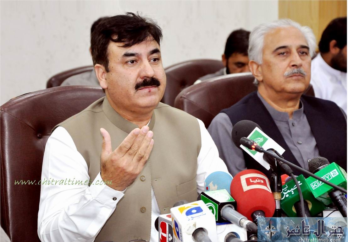 KP Minister for Information and Public Relation Shuokat Yousafzai R