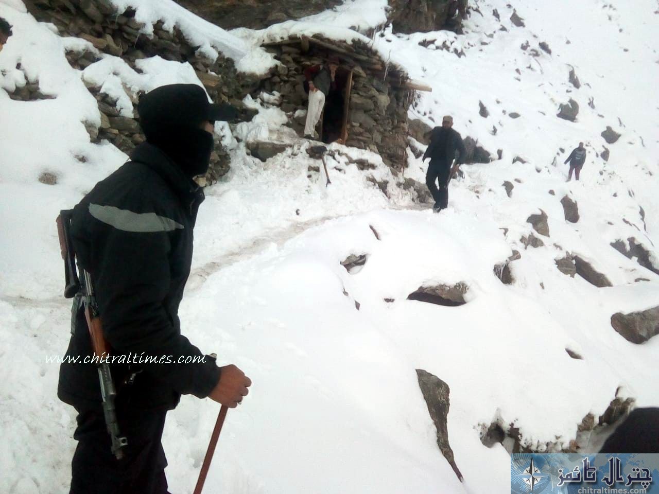 Shishikoh avalanche hit rescued chitral 1