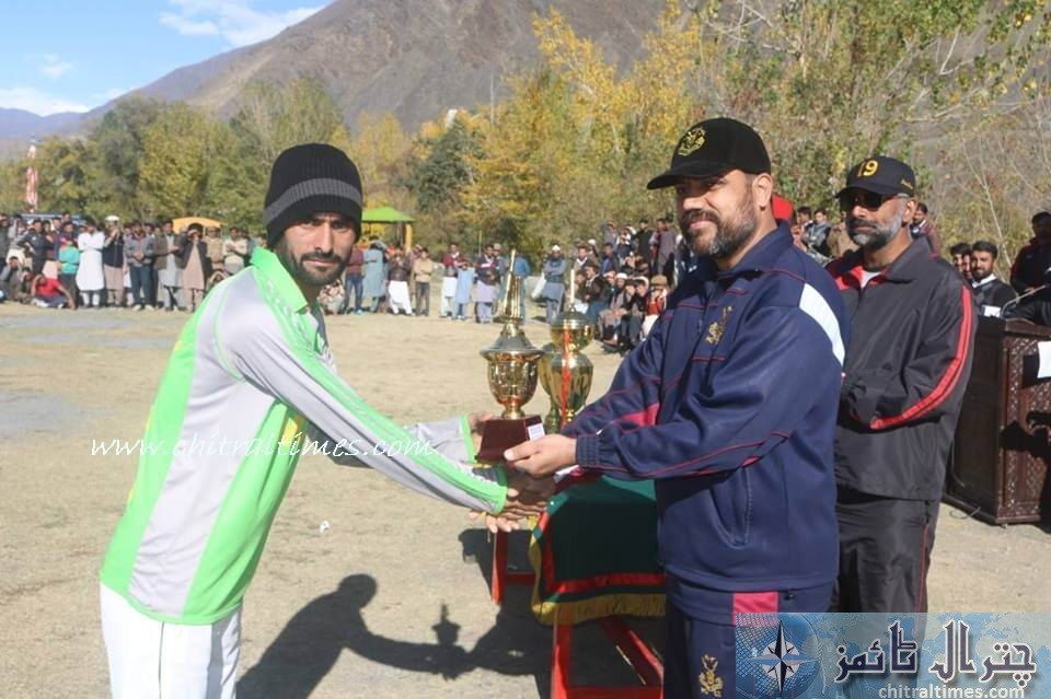 chitral cricket tournament police team won 5