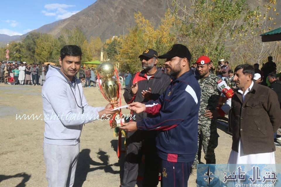 chitral cricket tournament police team won 7