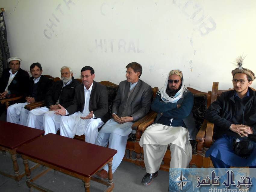 ppp Saleem khan press confrence Chitral 2