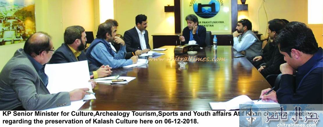 KP Senior Minister for CultureArchealogy TourismSports and Youth affairs Atif Khan