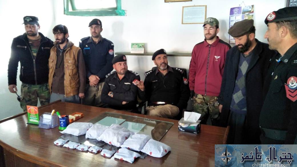 chitral police recovered hashish2