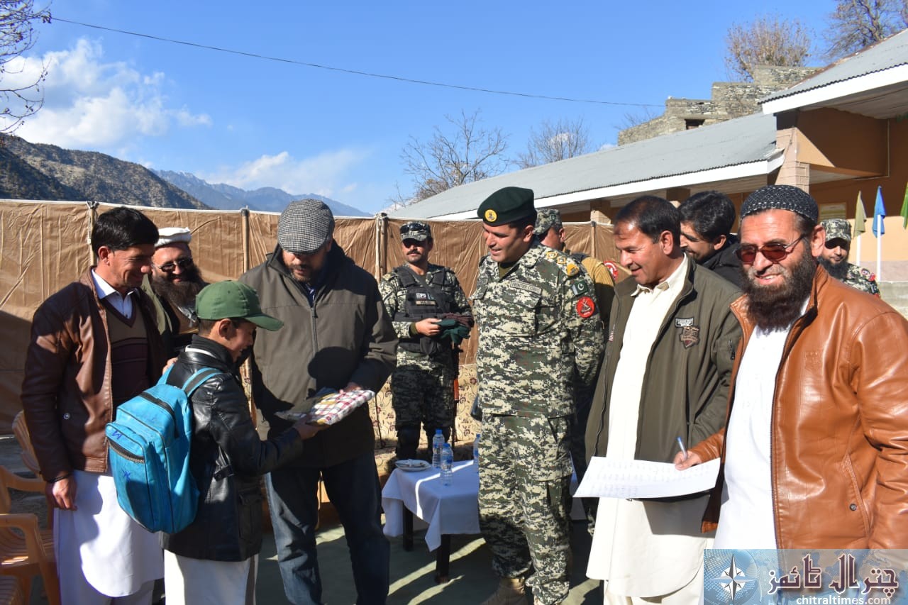 chitral task force free medical camp comdt visited 11