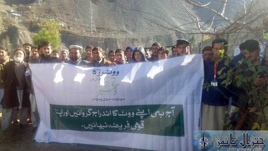 national voter day observed chitral 5
